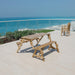 Dhabi Magic bench Urban Oak - Rustic, Reclaimed, Urban