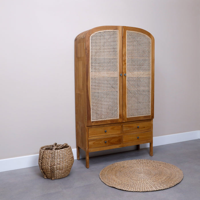 Elgin Rattan Cabinet