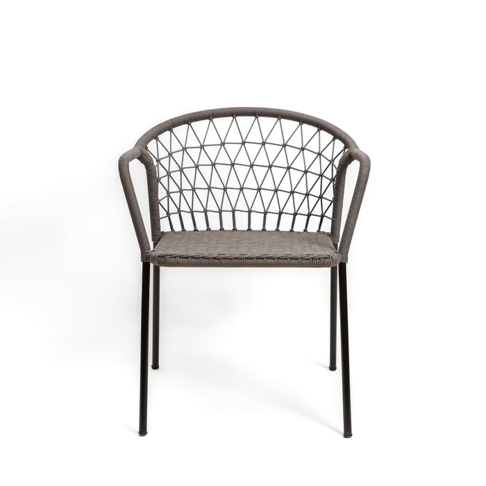 Fiona Handwoven Rope Outdoor Dining Chair