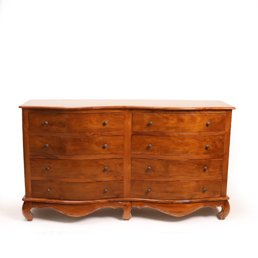 Genevieve Serpentine 8-Drawer Dresser