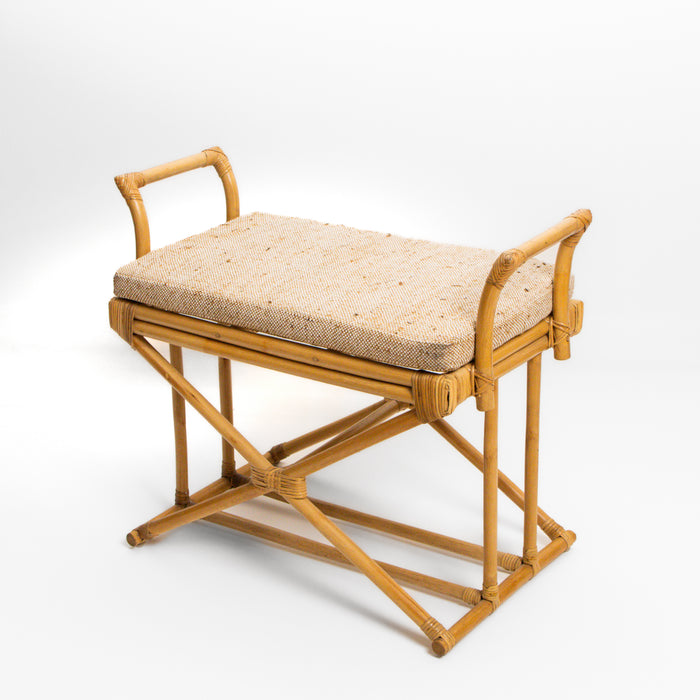 Brighton Rattan Ottoman Bench