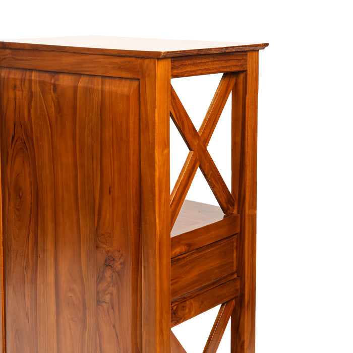 Oxford Teak Wood Shelf with Drawer