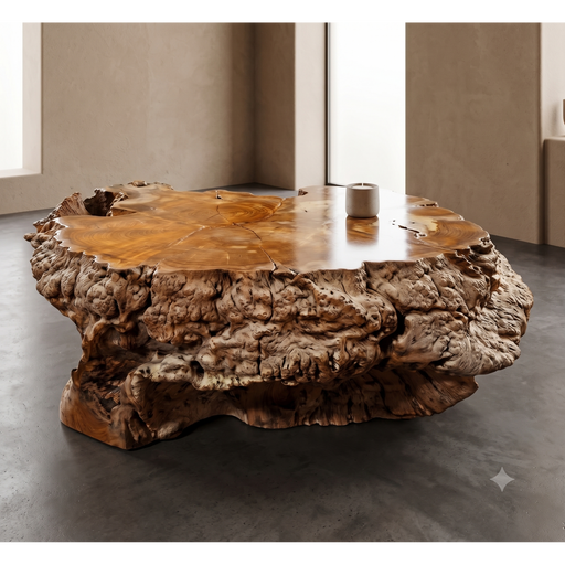 Jimbaran Organic Mini Teak Root Accent Table