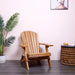 Kampala Foldable Lounge Chair Urban Oak - Rustic, Reclaimed, Urban