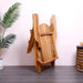 Kampala Foldable Lounge Chair Urban Oak - Rustic, Reclaimed, Urban