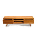 Lia Solid Wood Slatted TV Unit