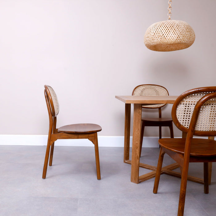 Luanda Dining Chair Urban Oak - Rustic, Reclaimed, Urban