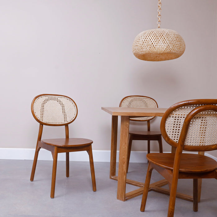 Luanda Dining Chair Urban Oak - Rustic, Reclaimed, Urban