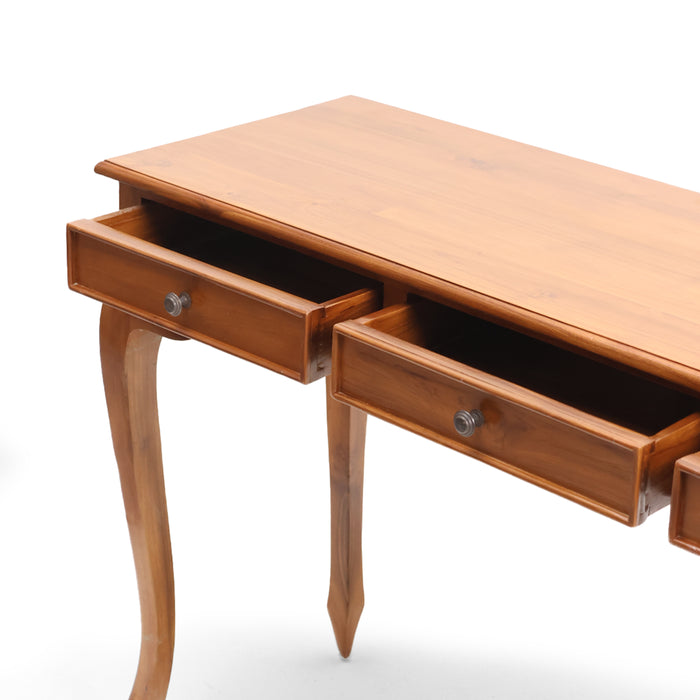 Lucille 3-Drawer Vanity & Console Desk-02