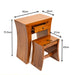 Luna Curved Teak Vanity Set-2