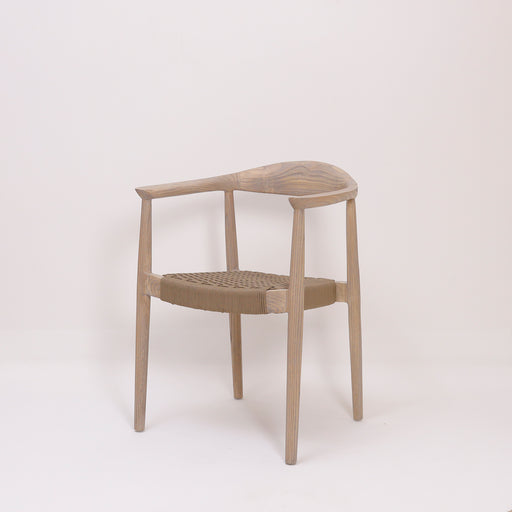 The Lyon Chair features premium solid wood craftsmanship and clean lines. Adds natural warmth and sophistication to any dining space
