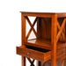 Oxford Teak Wood Shelf with Drawer-04