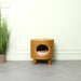 Pawhut Grumpy Cat Bed Urban Oak - Rustic, Reclaimed, Urban