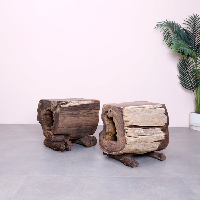 Rosenholz Stool Urban Oak - Rustic, Reclaimed, Urban