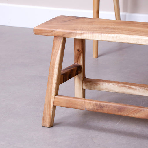 Introducing our Solid Wood Bench—a testament to enduring craftsmanship and versatile elegance that transcends trends. Meticulously crafted from high-quality solid wood, this bench is a versatile addition to your home, seamlessly blending functionality with the warmth and character of natural wood. Create inviting spaces and timeless moments with a bench that exudes enduring style.Dimensions (Large) - Height: 46cm Width: 120cmDepth: 25cm
Dimensions (Medium) - Height: 46cm Width: 100cmDepth: 25cm