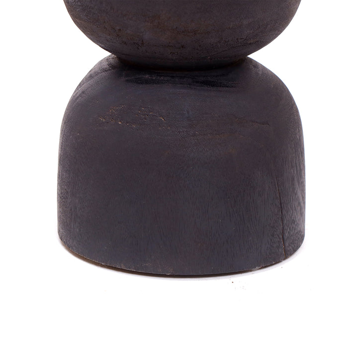 Smoke Wood Side Table -02