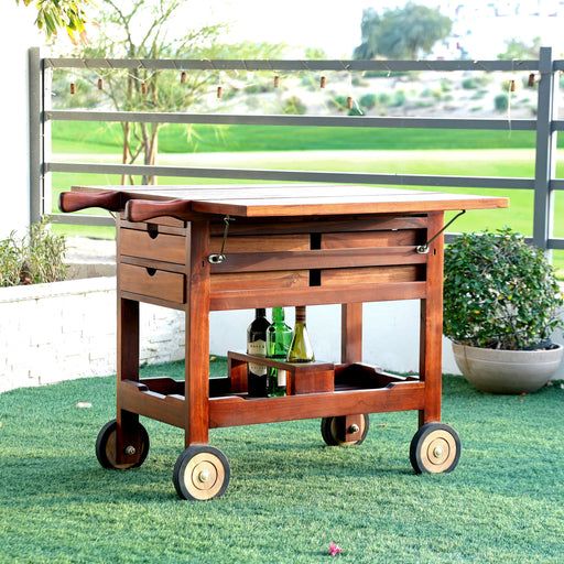 Tbilisi serving bar trolley