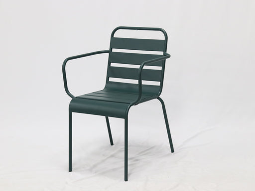 Transform your patio into a sophisticated dining space with the Tarno Outdoor Dining Chair. Built to withstand sun, rain, and everything in between, these chairs offer both beauty and strength for your outdoor oasis.
Each piece is meticulously crafted with an Antirust electrophoresis treatment and features a protective double powder-coated finish, ensuring it maintains its sleek, vibrant look through all seasons. Whether you are hosting a summer brunch or a cozy evening dinner, the Tarno brings both elegance and resilience to your patio—where premium comfort meets lasting durability.
Product Overview
Designed for the modern exterior, the Tarno Dining Chair combines a minimalist metal frame with high-performance finishes. Available in striking shades like Yellow and Dark Green, it adds a pop of contemporary color while standing up to the harsh elements of outdoor environments.

Specifications


Material: Premium Grade Metal with Antirust Electrophoresis Treatment


Finish: Double Powder-Coated (Weather Resistant)


Available Colors: Yellow, Dark Green


Usage: Outdoor &amp; Indoor Dining



Key Features


Maximum Resilience: Engineered to be 100% weather-resistant, protecting against rust, UV rays, and corrosion.


Sleek Contemporary Design: A modern silhouette that elevates any patio, balcony, or garden dining set.


Low Maintenance: The double-coated finish is easy to clean and maintains its luster without the need for intensive upkeep.

