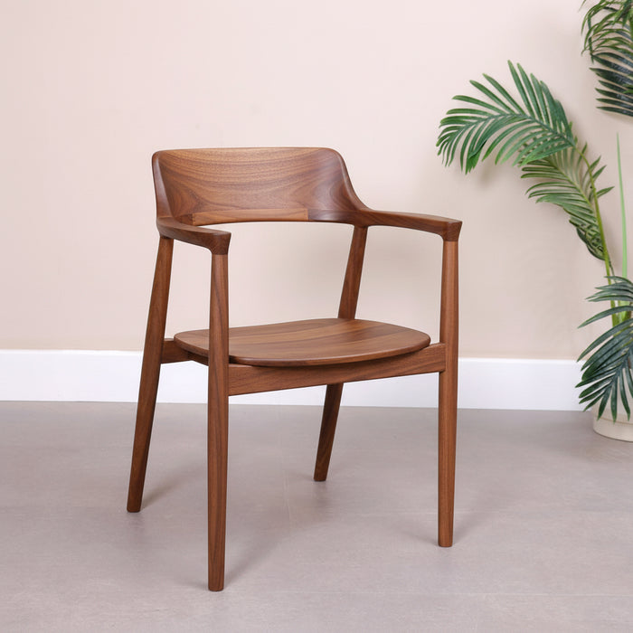 Walnut - Hard Seating - Turku Dining Chair