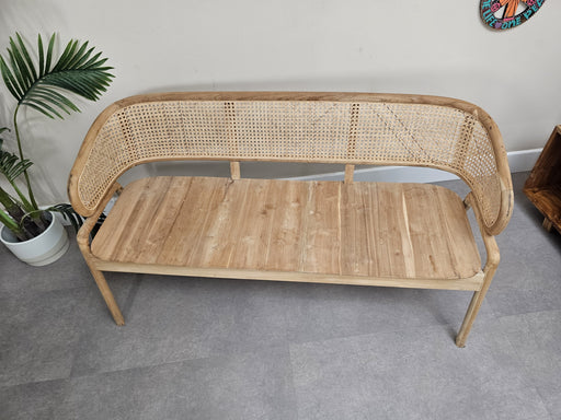 Transform your indoor and outdoor spaces with the timeless elegance of our Selene bench. Crafted with precision and designed for comfort, these benches seamlessly blend natural materials and contemporary style. 
Overall dimensions:
Seating: length 110 × depth 50cm 
Total backrest height 80cm × floor to seat height 44cm 