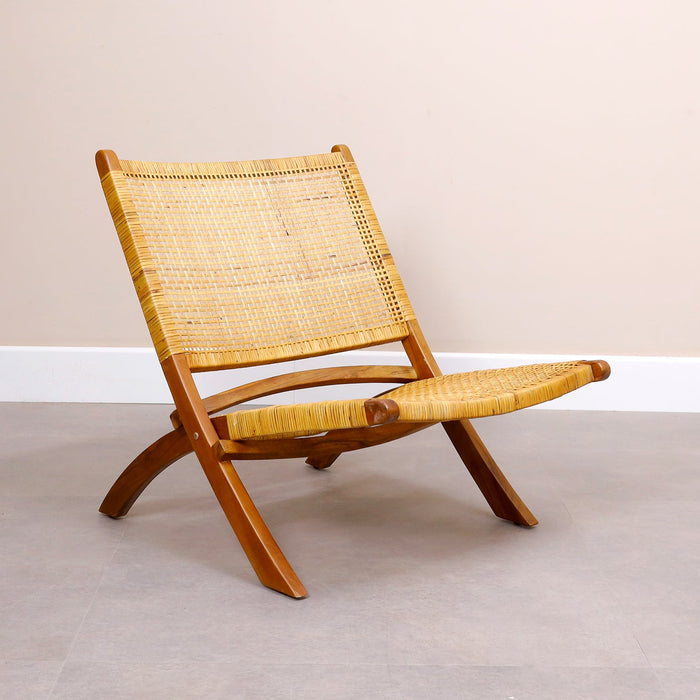 Tanga Folding Lounge Chair Urban Oak - Rustic, Reclaimed, Urban