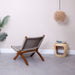 Tanga Folding Lounge Chair Urban Oak - Rustic, Reclaimed, Urban