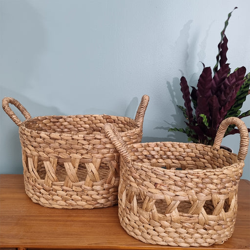 Hyacinth Handmade Basket Set
