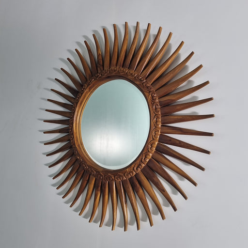 
Add an instant touch of style to your decor with this gorgeous mirror.Dimension : 89cm diameter