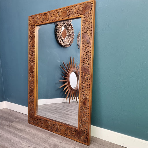 
Add an instant touch of style to your decor with this gorgeous mirror.Overall dimensions:medium: L80cm x H120cm large: L80 × H150 