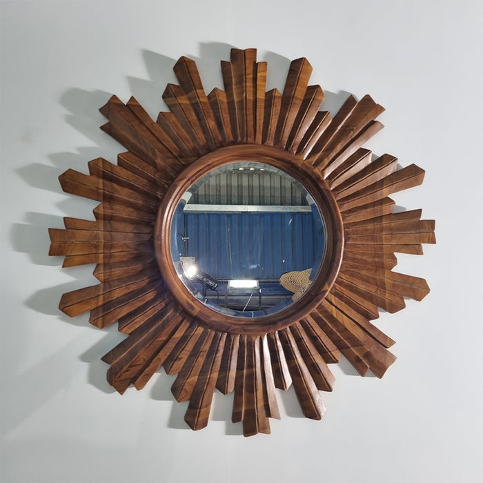 Bellatrix Mirror Urban Oak - Rustic, Reclaimed, Urban