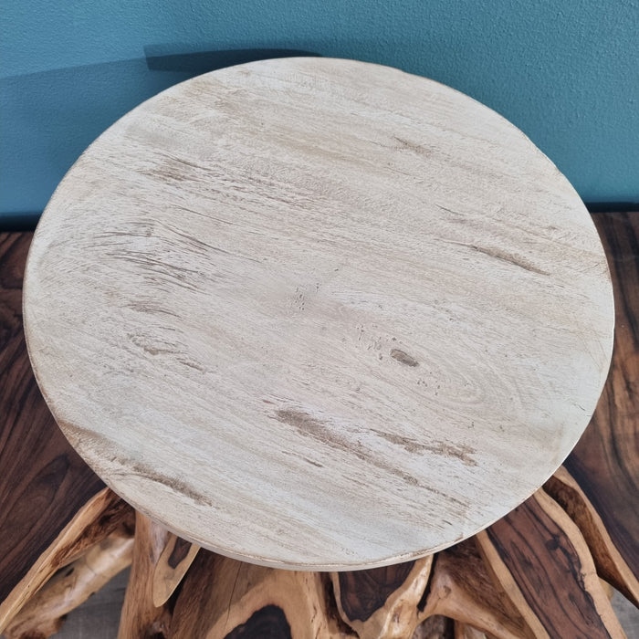 Diana White Cake Stand Urban Oak - Rustic, Reclaimed, Urban