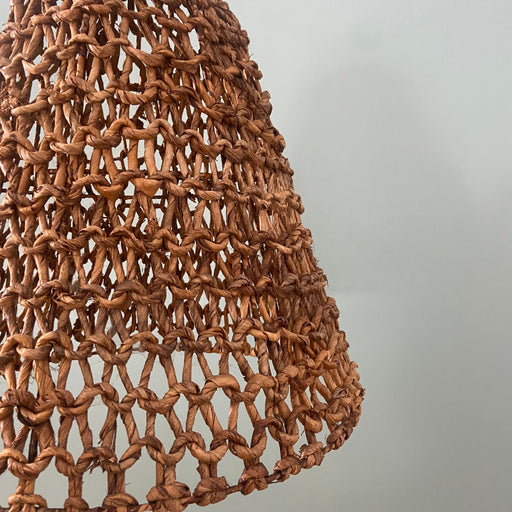 Add a touch of modern designed style to your home with this gorgeous braided hanging lamp.Dimension - 50cm diameter x H55cm