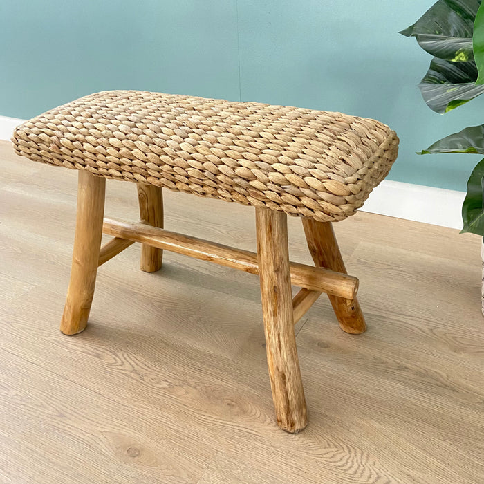 Blanche Woven Stool