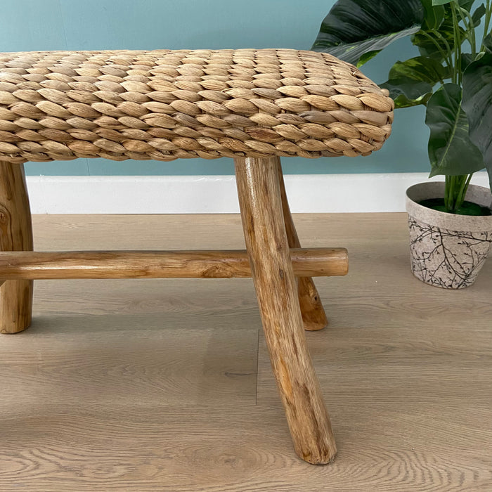 Blanche Woven Stool