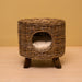Pawhut Grumpy Cat Bed Urban Oak - Rustic, Reclaimed, Urban