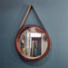 Rhea Wall Hanging Mirror Urban Oak - Rustic, Reclaimed, Urban